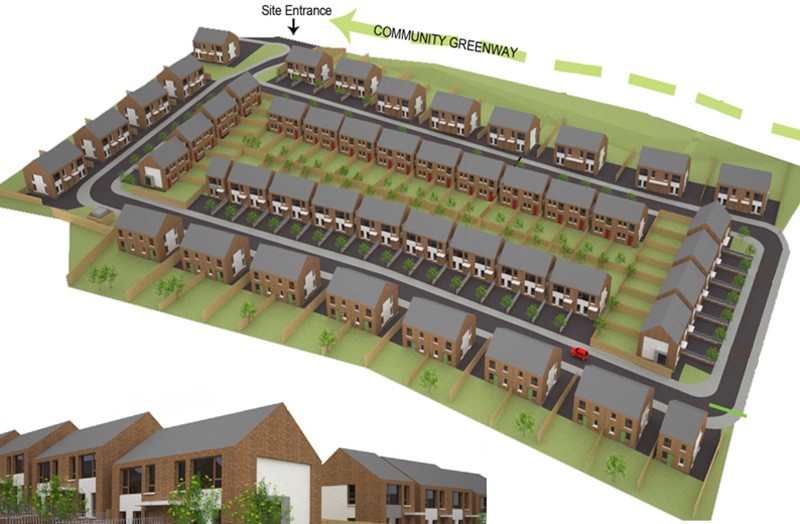 Corpus Christi site drawing