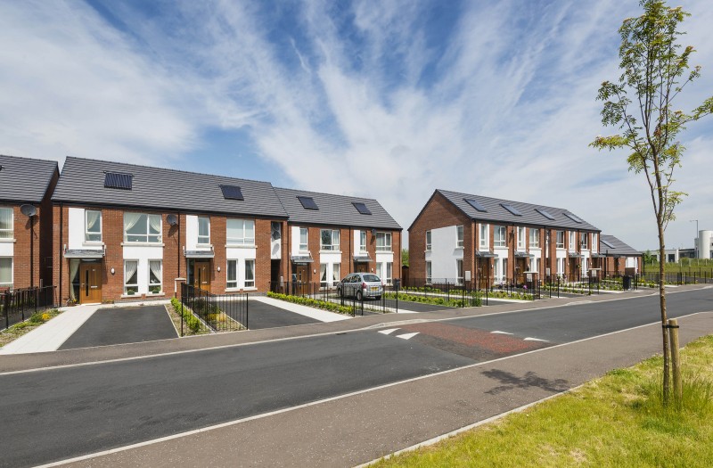 Corpus Christi social housing development in Belfast