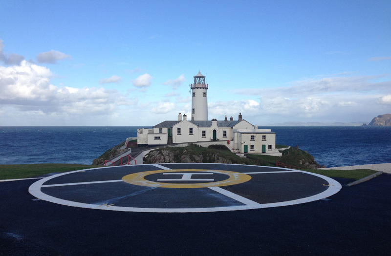 Fanad Head Lighthouse Helipad