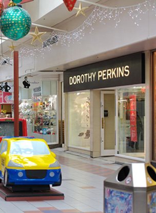 Galway shopping centre interior