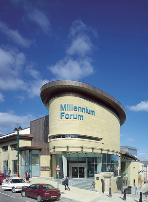 Millennium Forum, front view