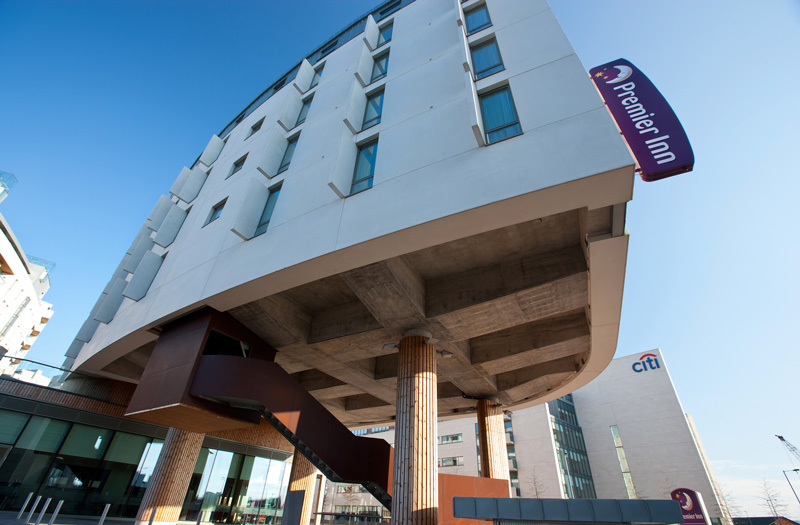 Premier Inn, Titanic Quarter forecourt